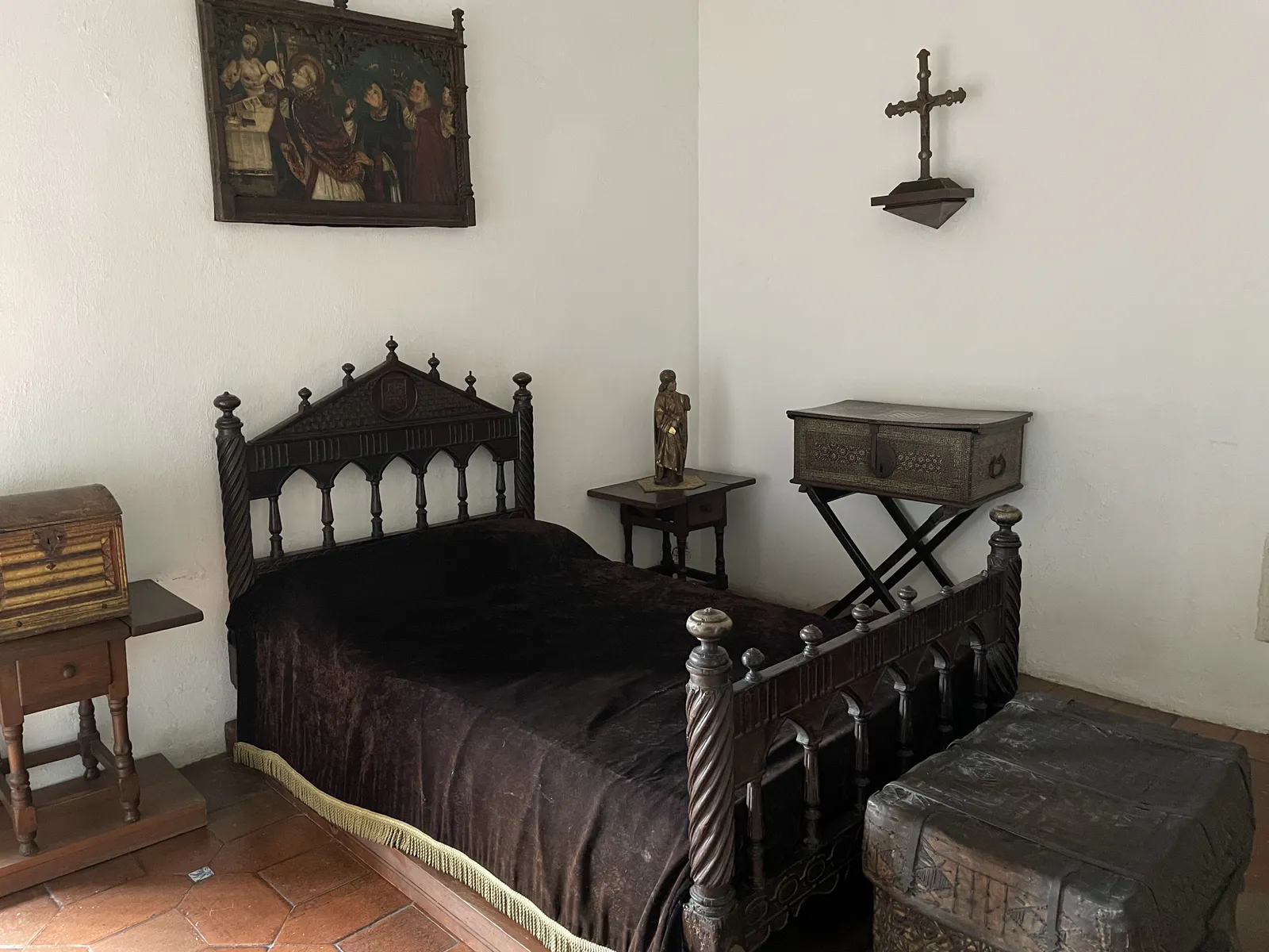 Colonial Bedroom with Devotional Furnishings