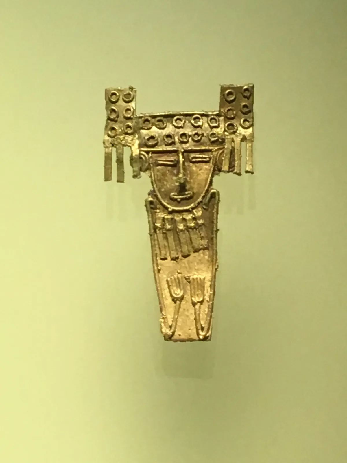 Pectoral cérémoniel en or muisca