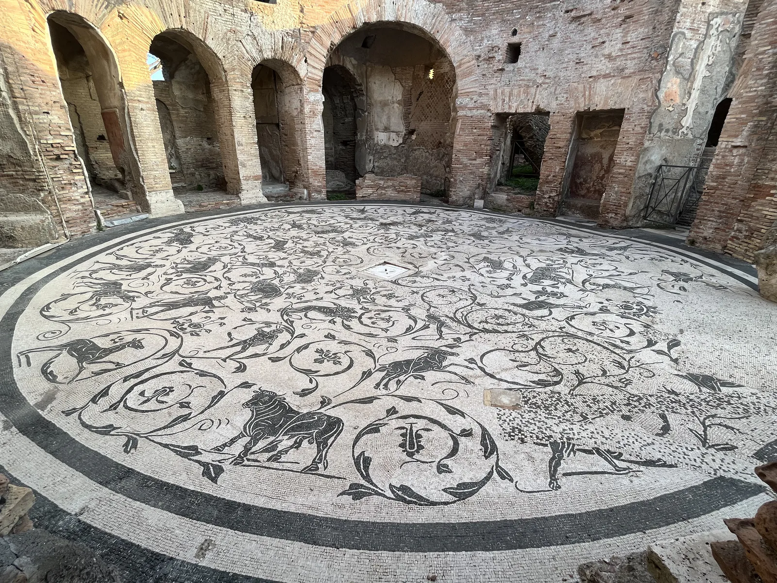 Mosaic of the Frigidarium