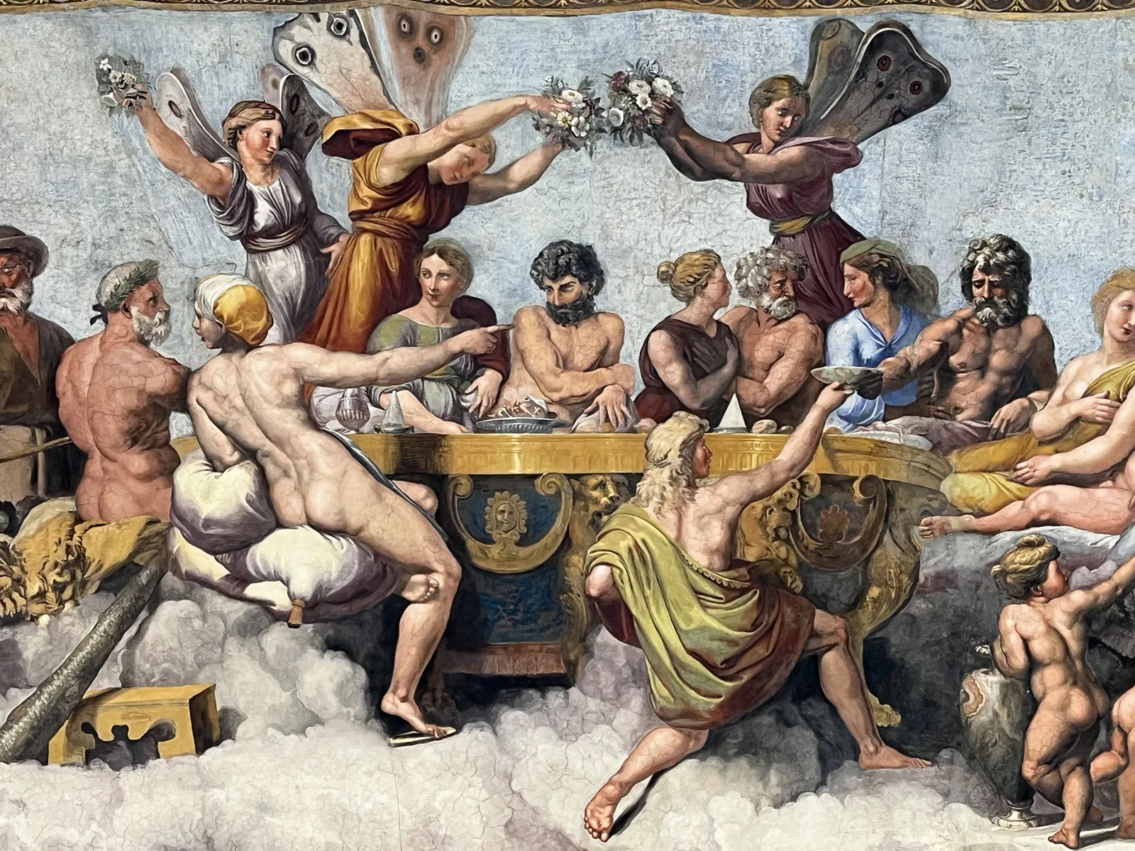 Wedding Banquet of Cupid and Psyche (detail)