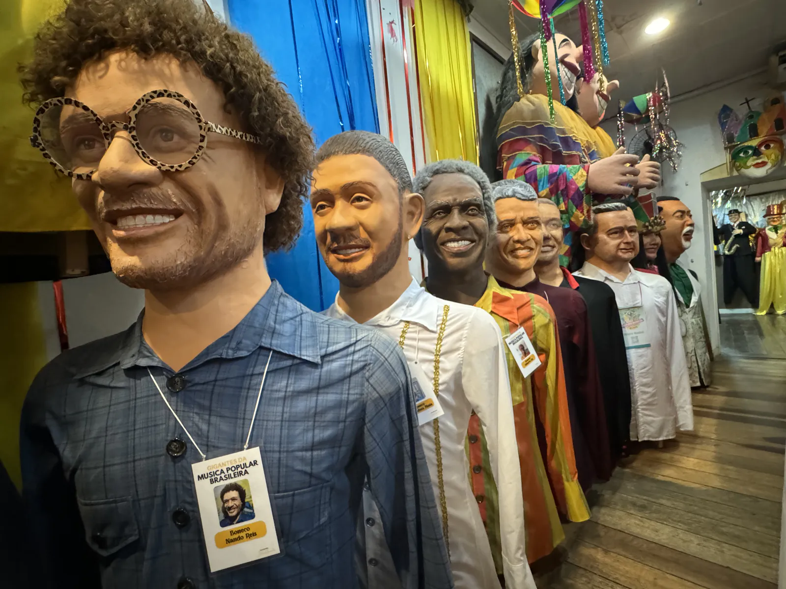 Giant Puppet of Nando Reis