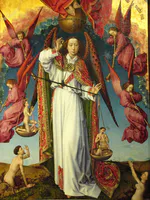 Archangel Michael Weighing Souls