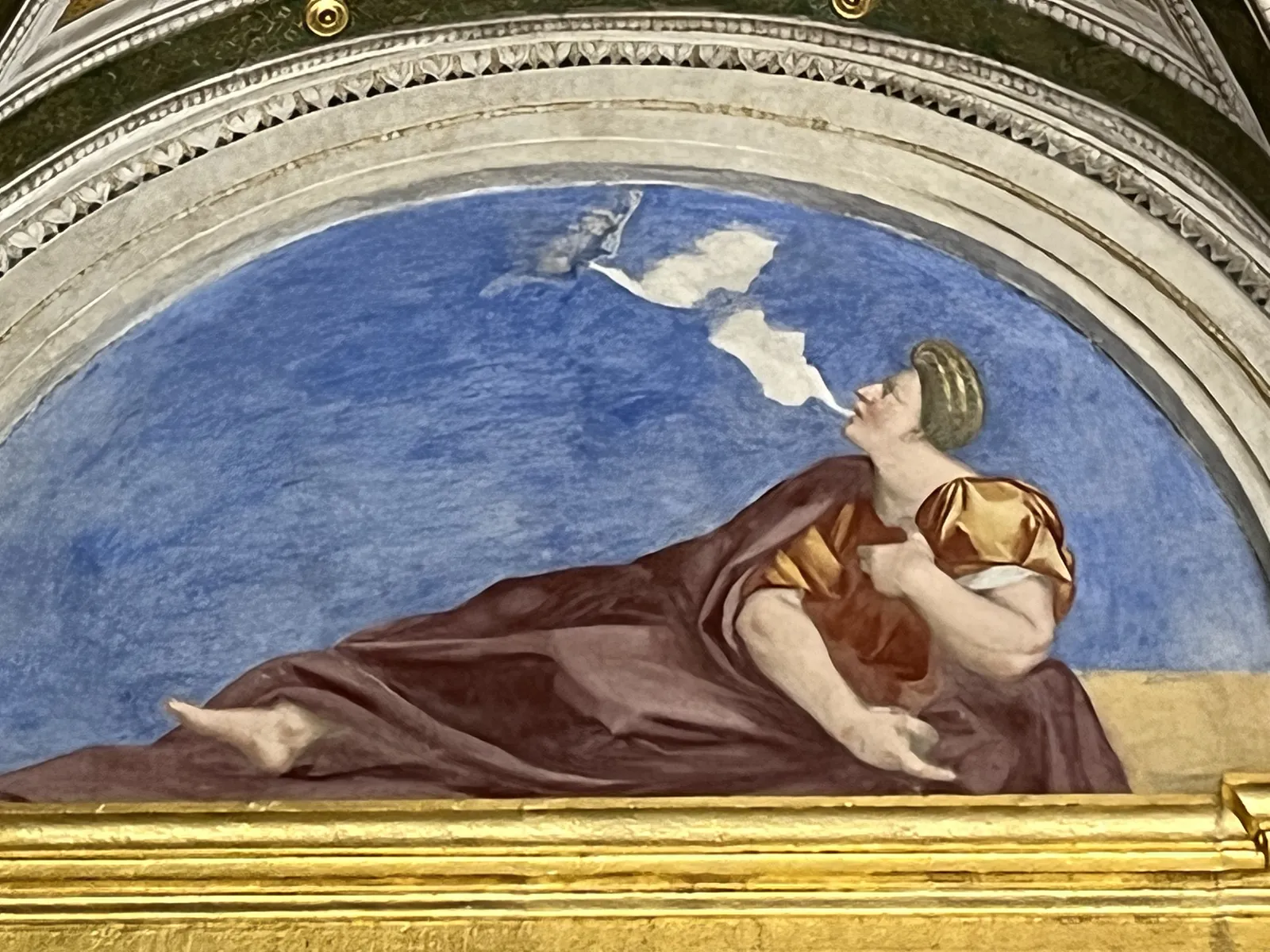 Zephyrus Blowing on Flora