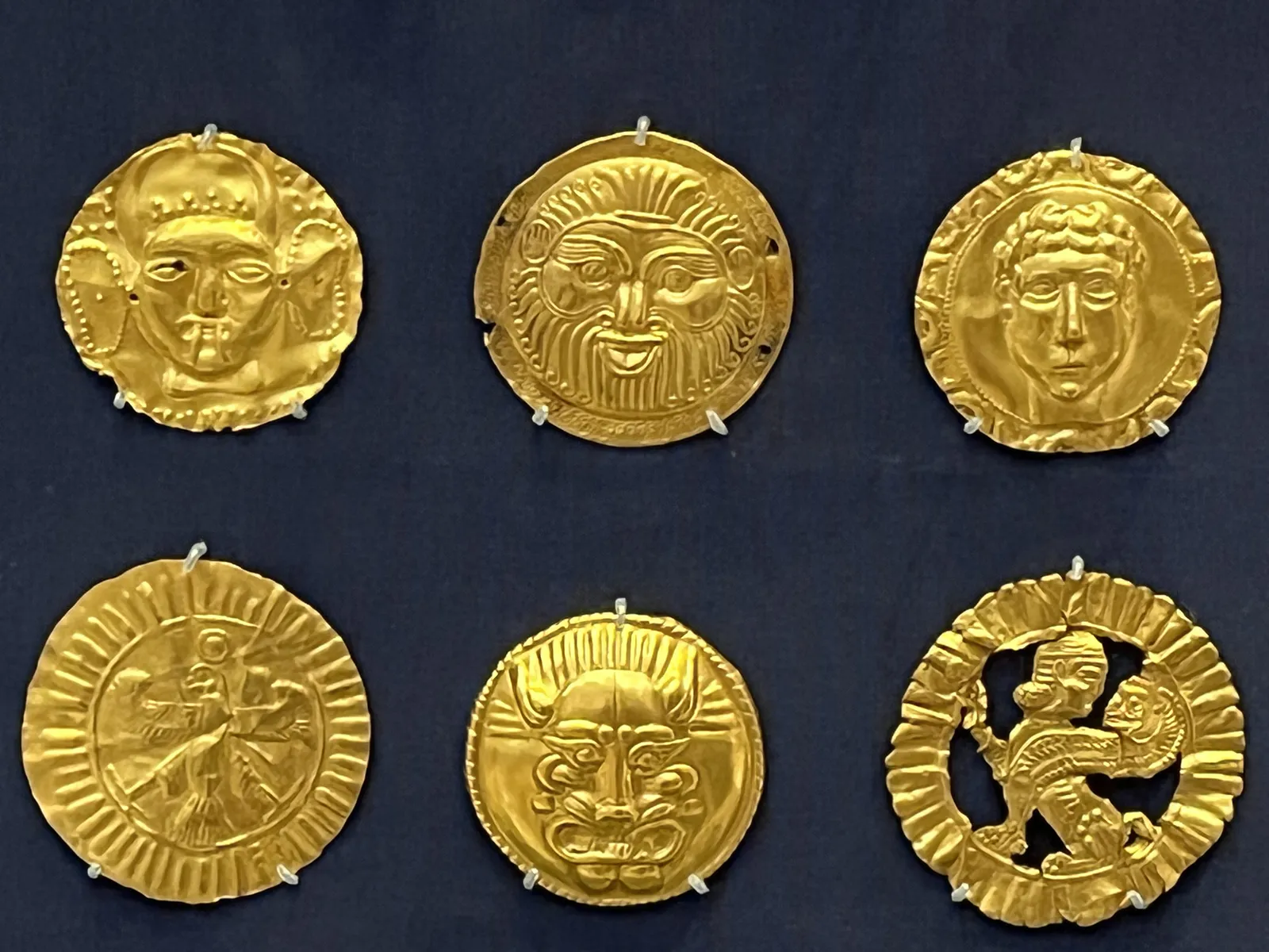 Gold Roundels with Divinities and Heroes
