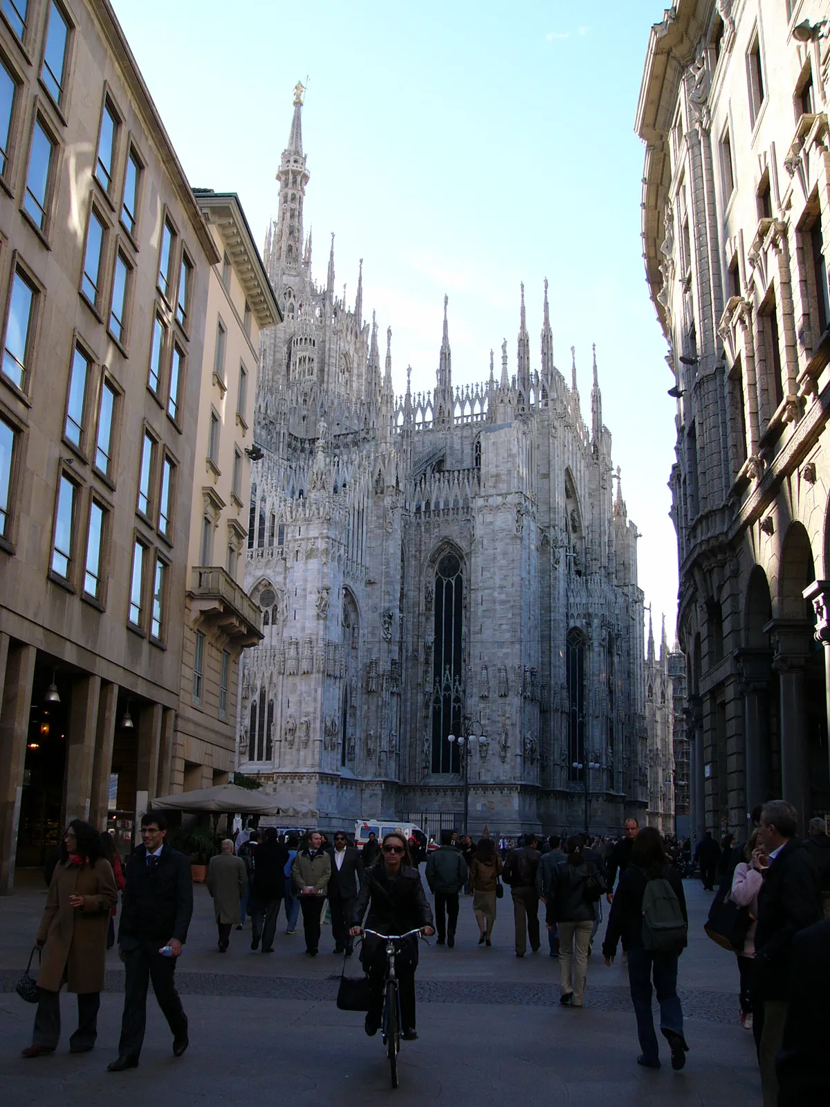 Duomo from Via Carlo Maria Martini