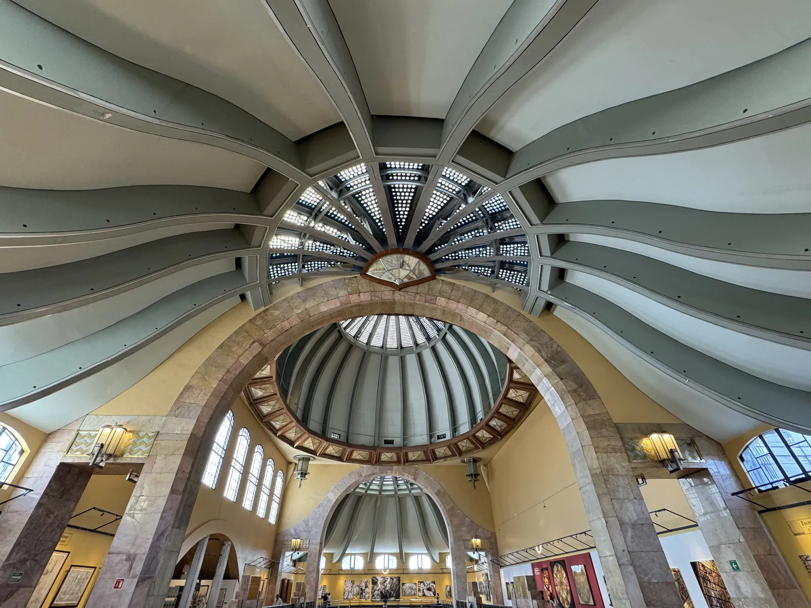 Glass Dome of the Bellas Artes
