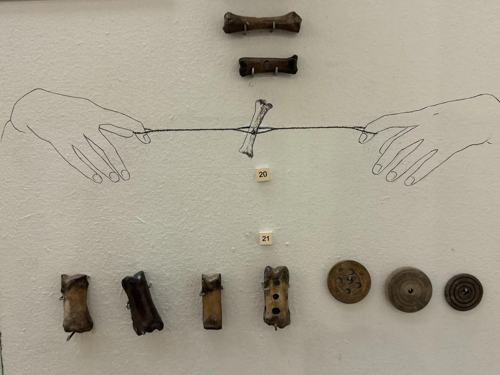 Buzz Bones and Gaming Dice from Medieval Riga