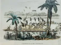 Champán en el río Magdalena