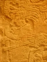 Maya Ruler with Ceremonial Bar