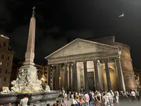 Pantheon with Macuteo Obelisk and Fountain