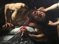 Judith Beheading Holofernes (detail)