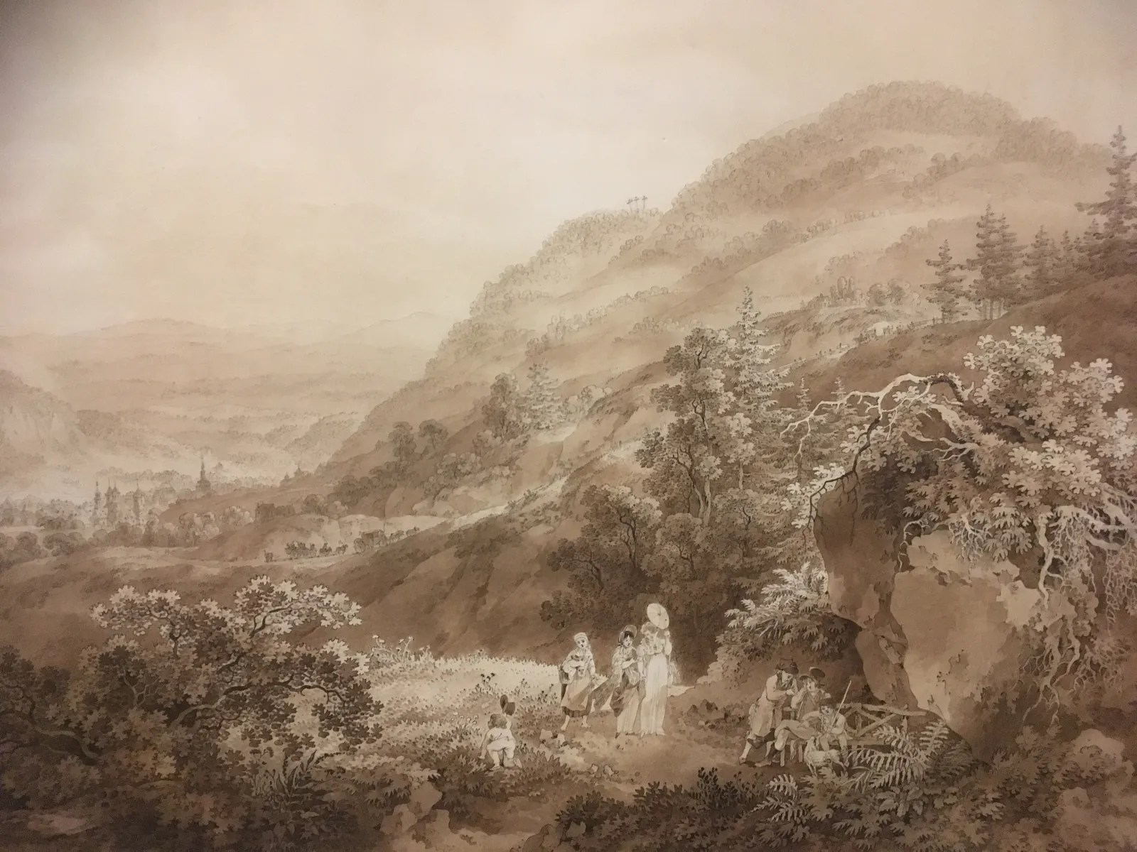 View Towards Karlsbad in Bohemia