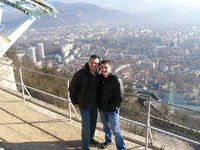 Grenoble from the Bastille