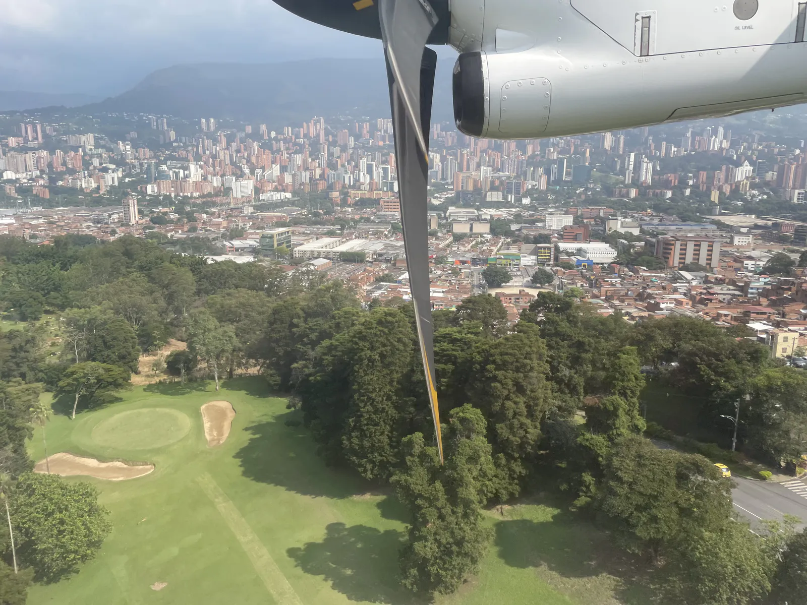 Landing Over Laureles