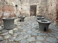 Millstones in a Roman Bakery