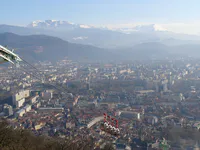Grenoble Cityscape with Mountain Views