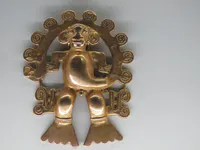 Chorotega Gold Idol Pendant