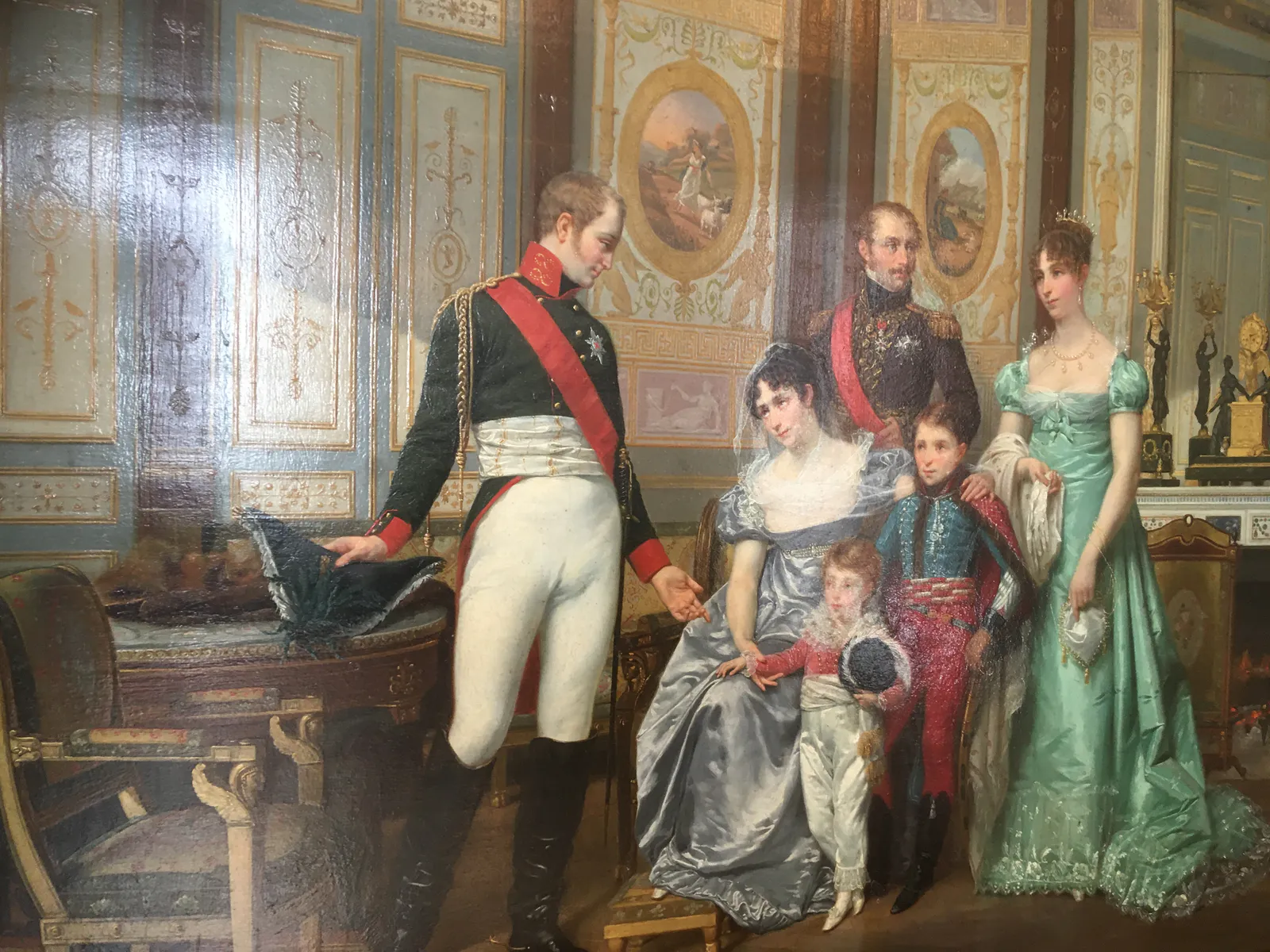 The Empress Receiving Tsar Alexander I