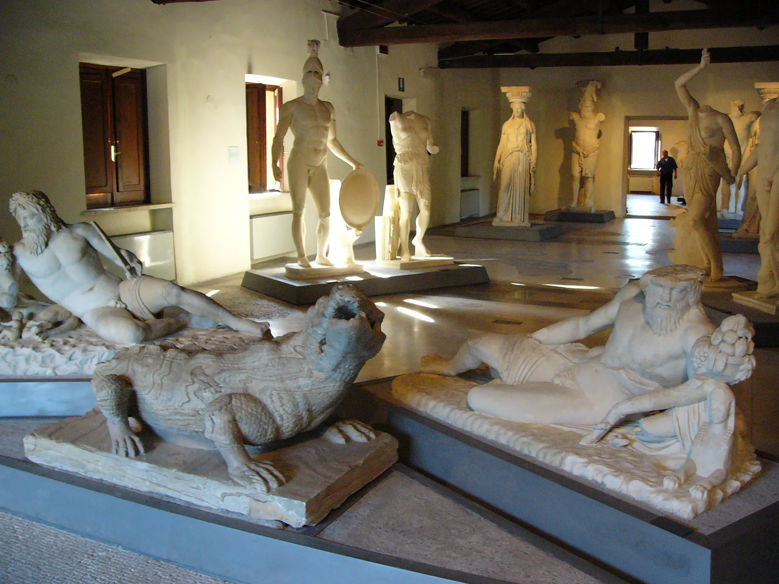 Nile and Tiber River Gods