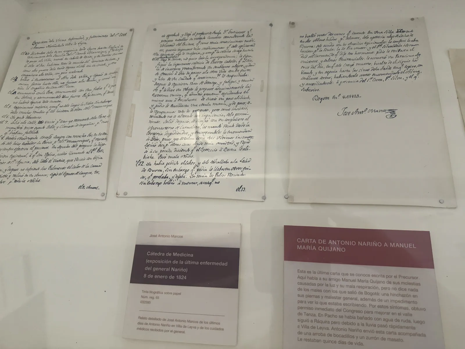 Final Illness and Letter of Antonio Nariño