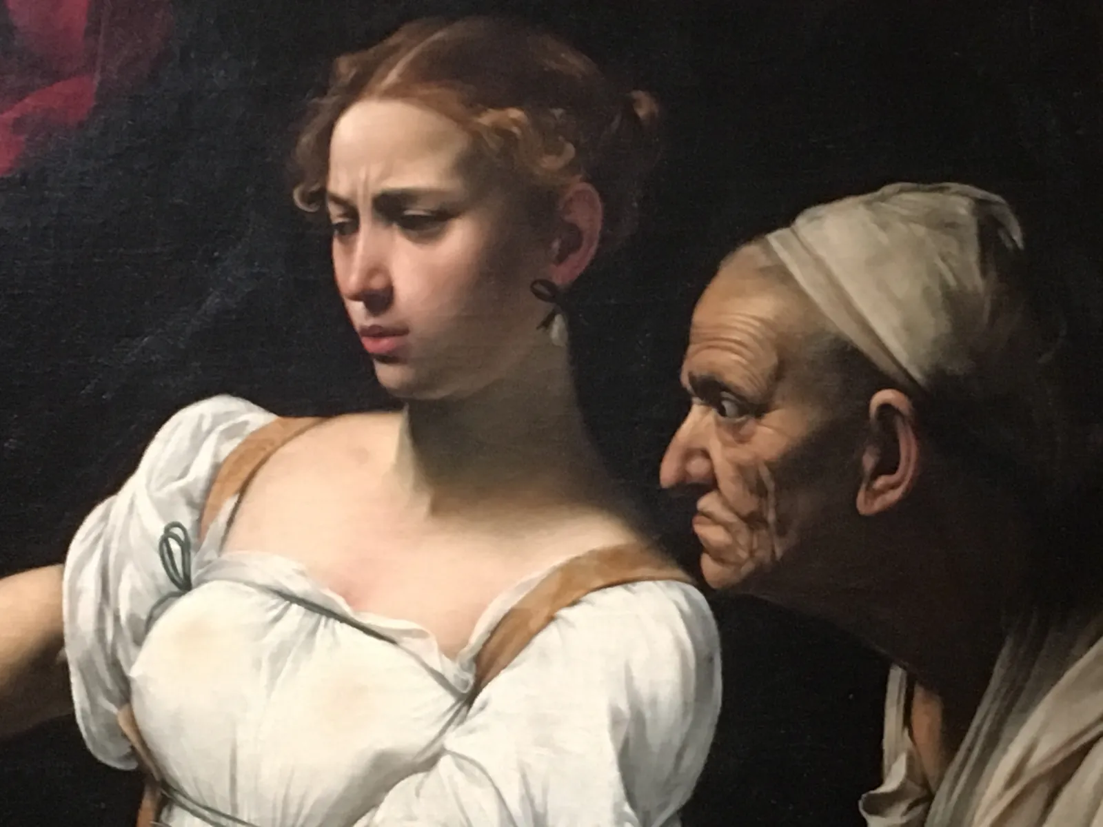 Judite Decapitando Holofernes (detalhe)