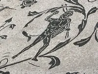 Roman Mosaic Spearman Detail