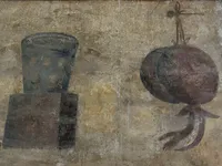 A Glass and Hanging Sausage