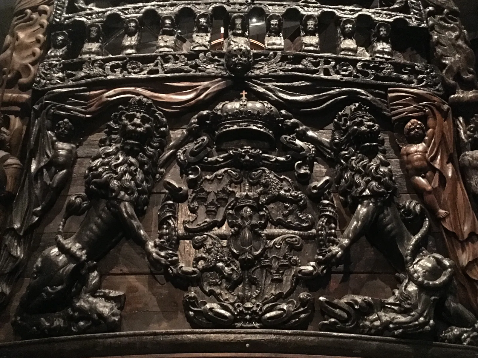 Royal Coat of Arms on the Vasa