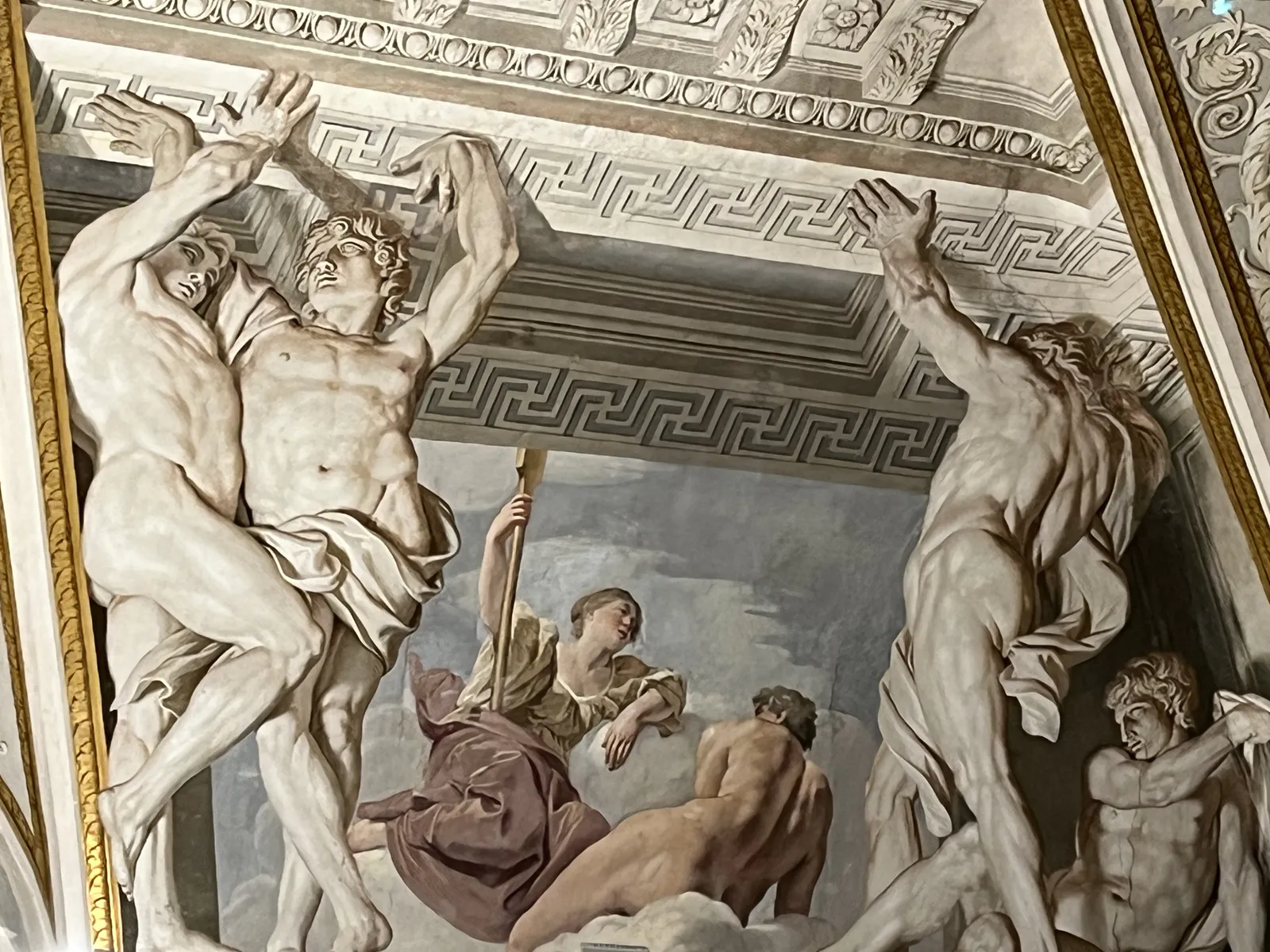 Atlantes and Deities (detail)