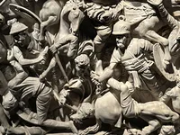 Roman Cavalry Overcoming Germanic Tribes