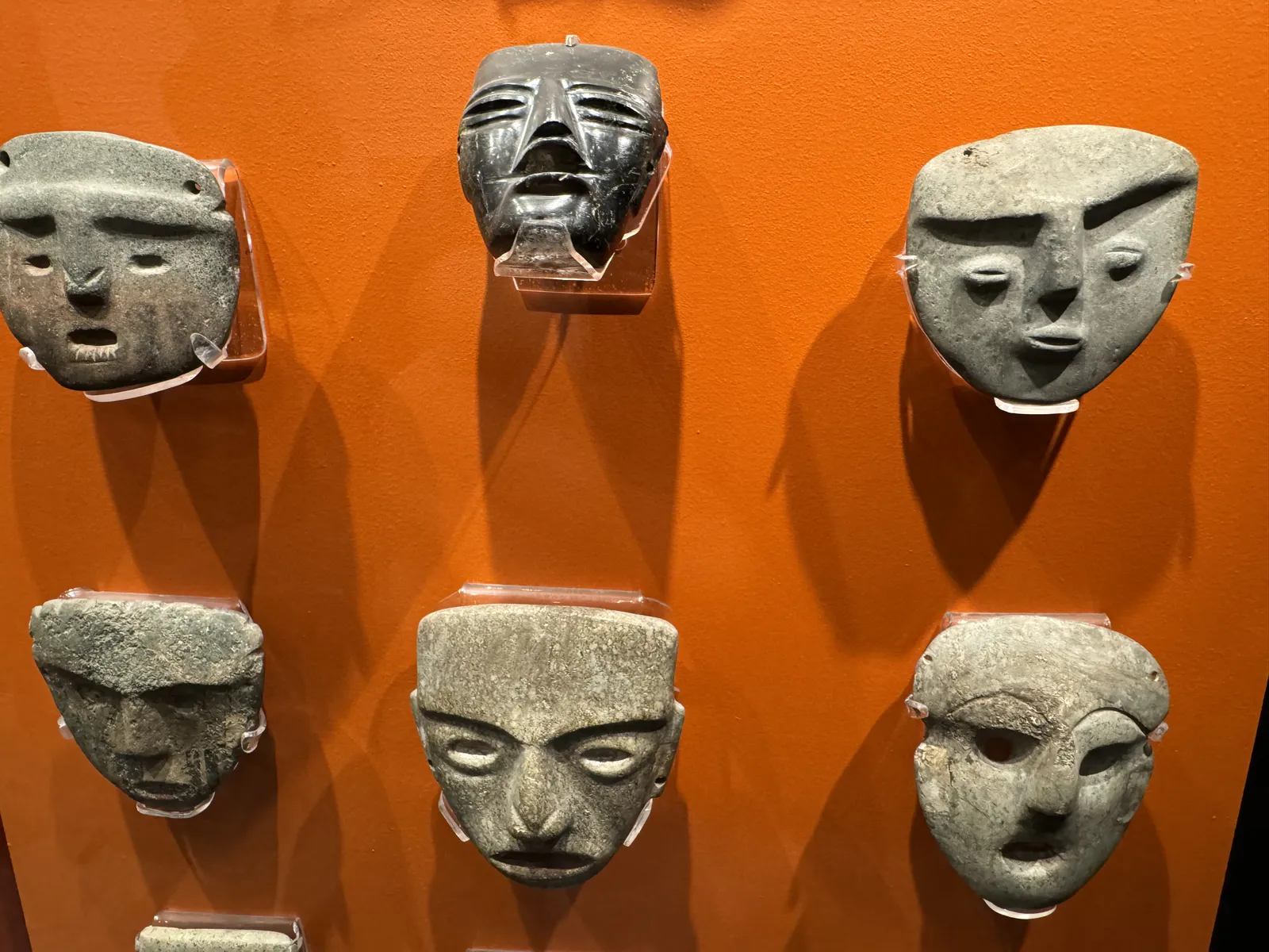 Mezcala-Style Stone Masks