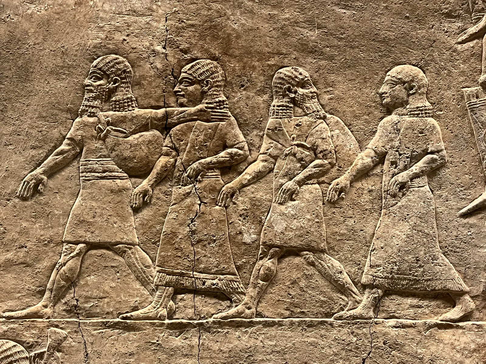 Attendants in Procession