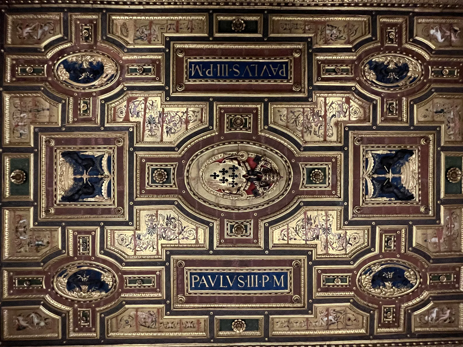 Ceiling of the Sala Paolina