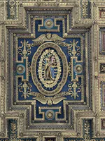 Madonna and Child on the Coffered Ceiling