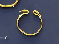 Gold Bracelet with Duck Heads