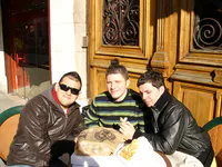 Luis, Max, and Sergio in Grenoble