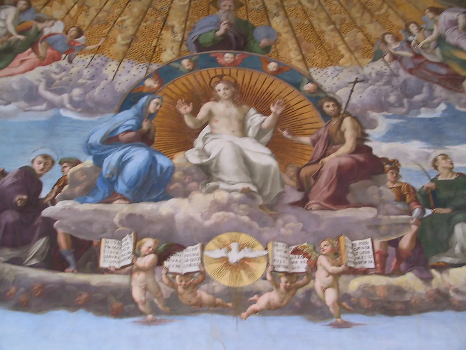 Heavenly Vision of the Trinity (detail)