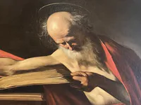 Saint Jerome Writing (detail)