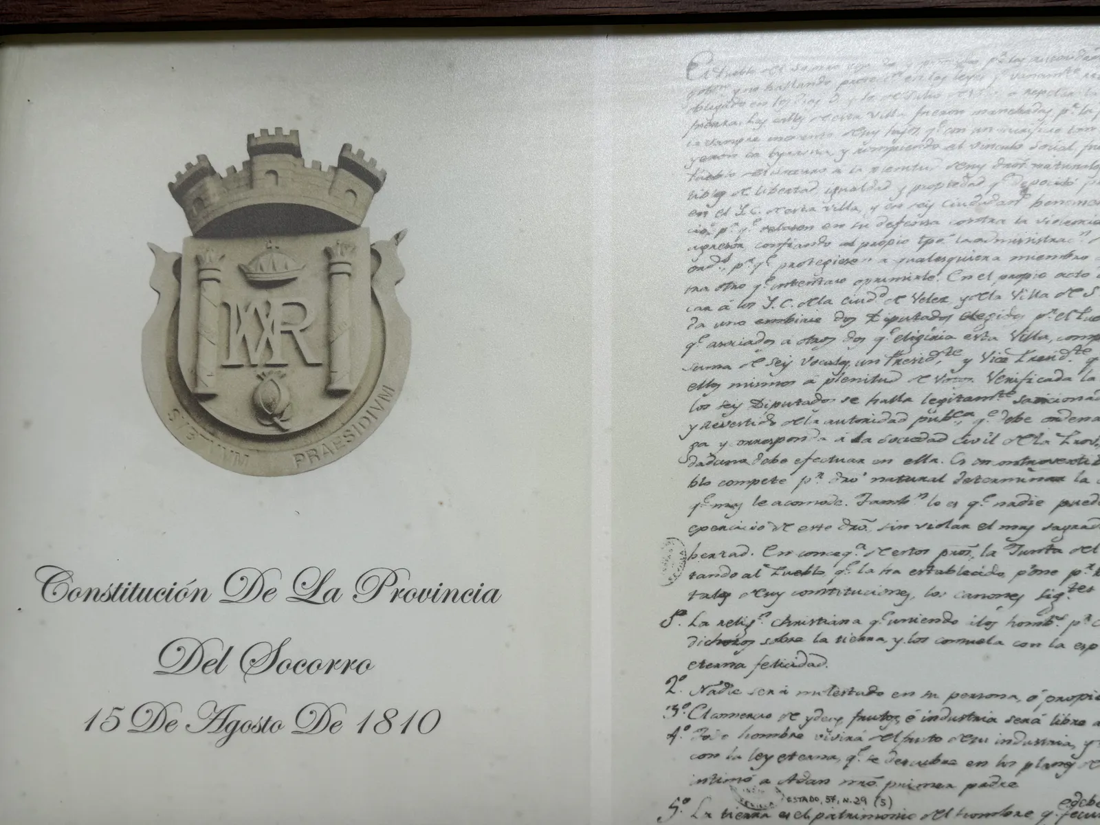 Constitution de la province d’El Socorro