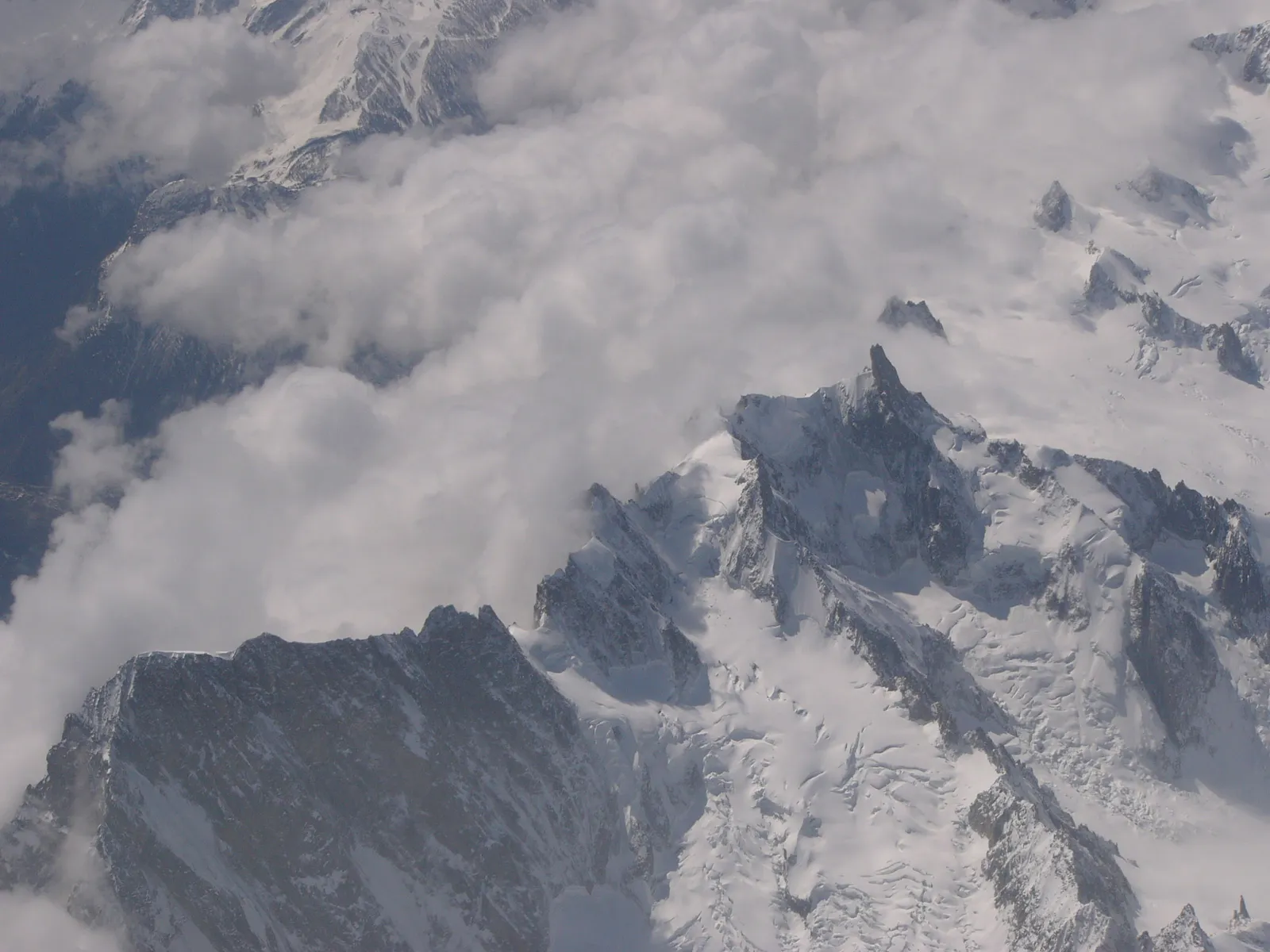 Peaks of the Mont Blanc