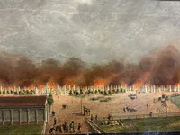 Fire in the Petersburg Suburb of Riga