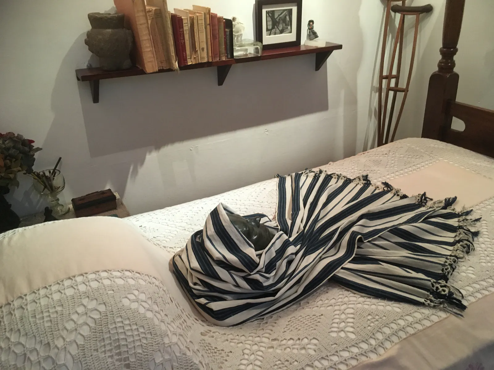 Frida Kahlo’s Deathbed