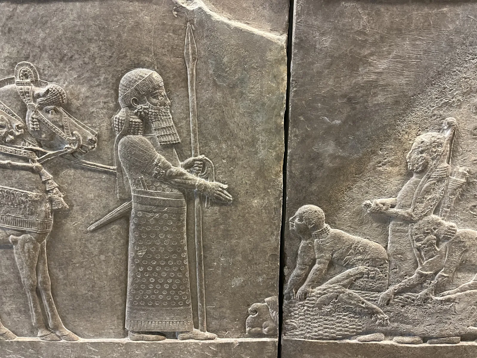 Ashurbanipal and the Dying Lioness