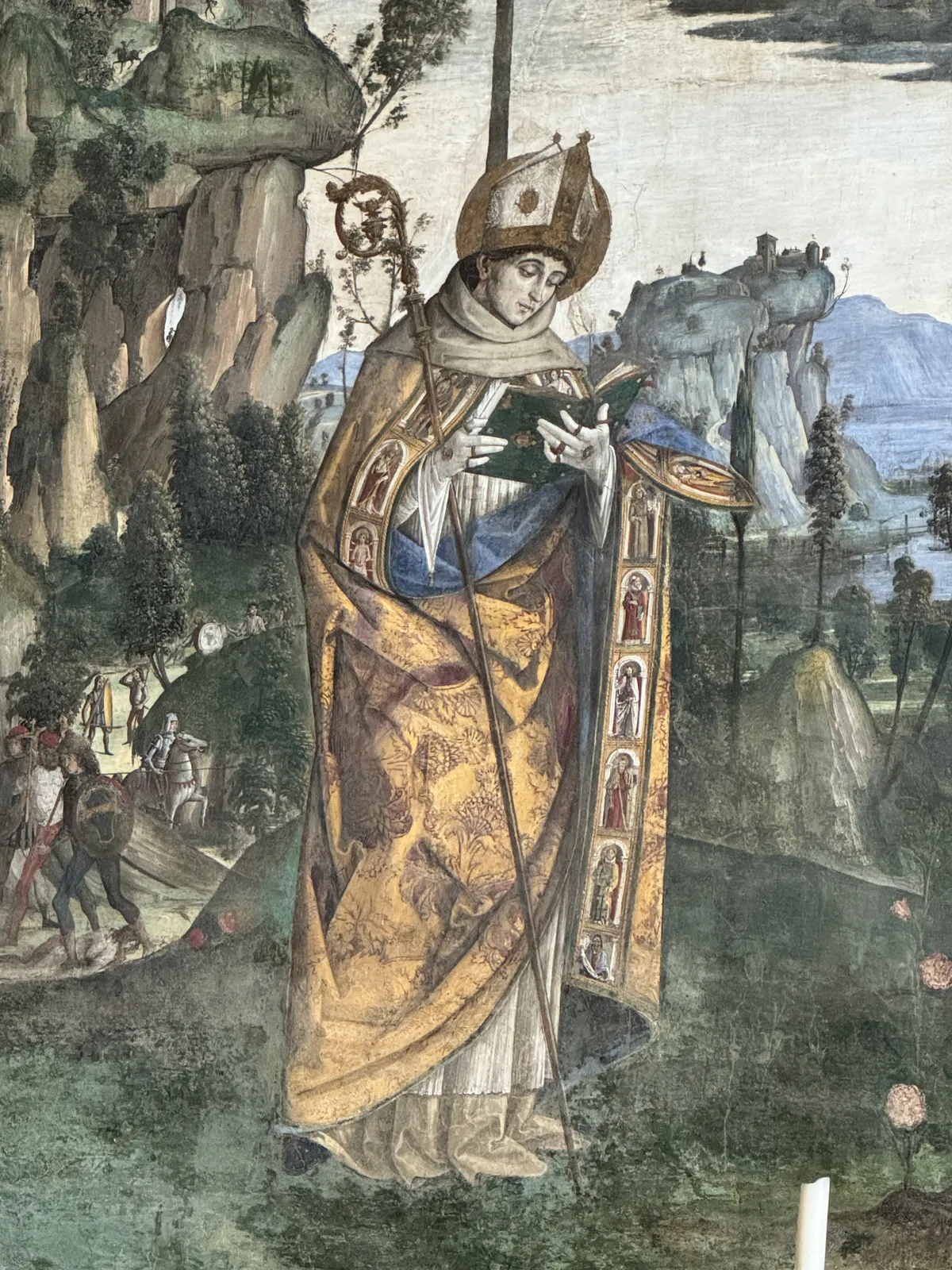 St Louis of Toulouse (detail)