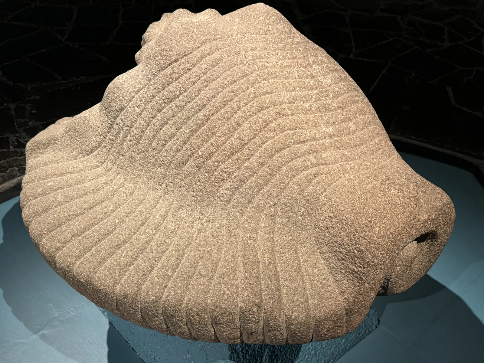 Mexica Stone Conch Trumpet