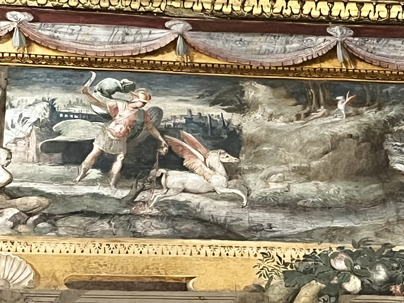 Perseus Slays the Sea Monster