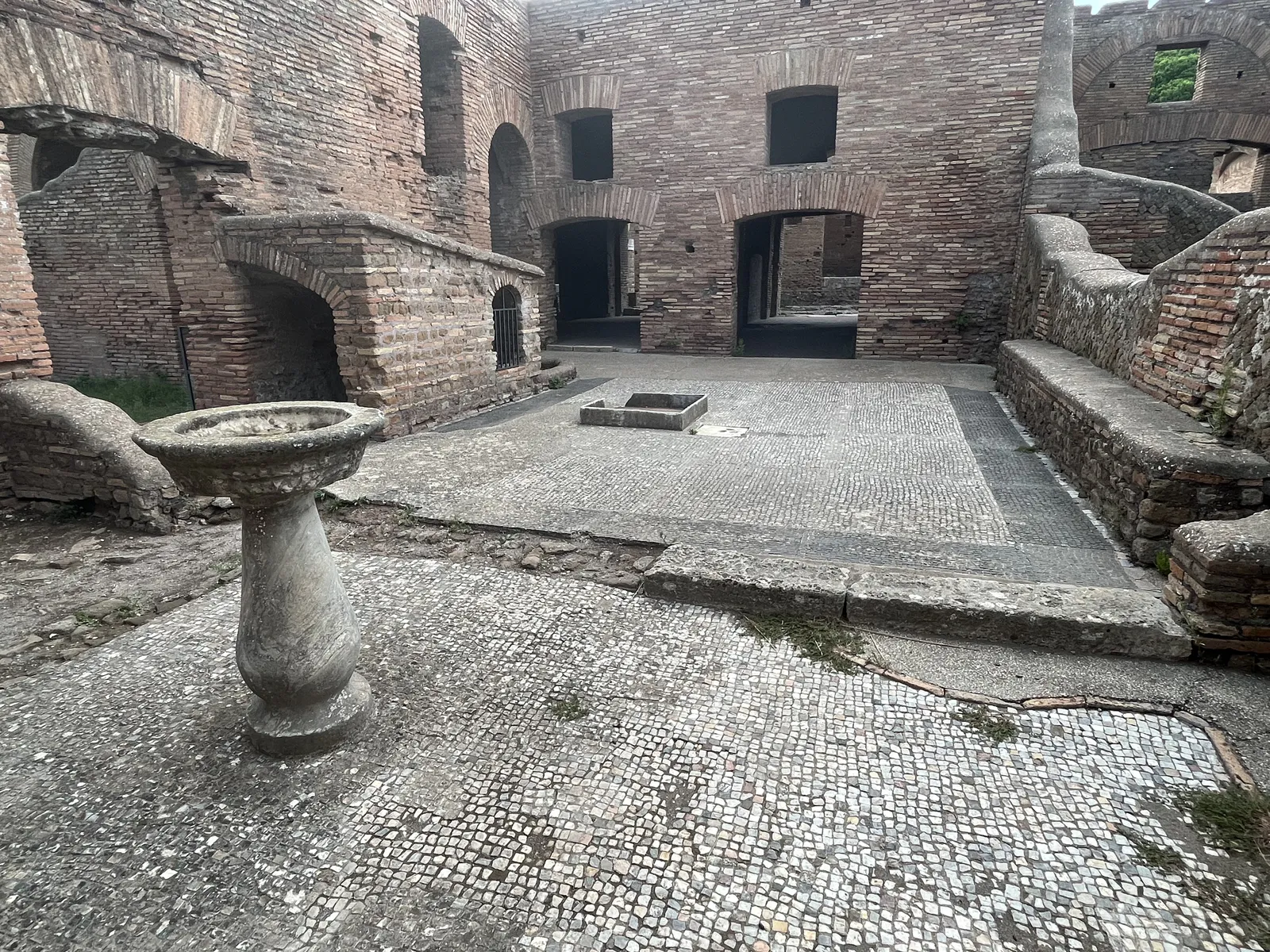 Courtyard of a Thermopolium with Wine Cellar