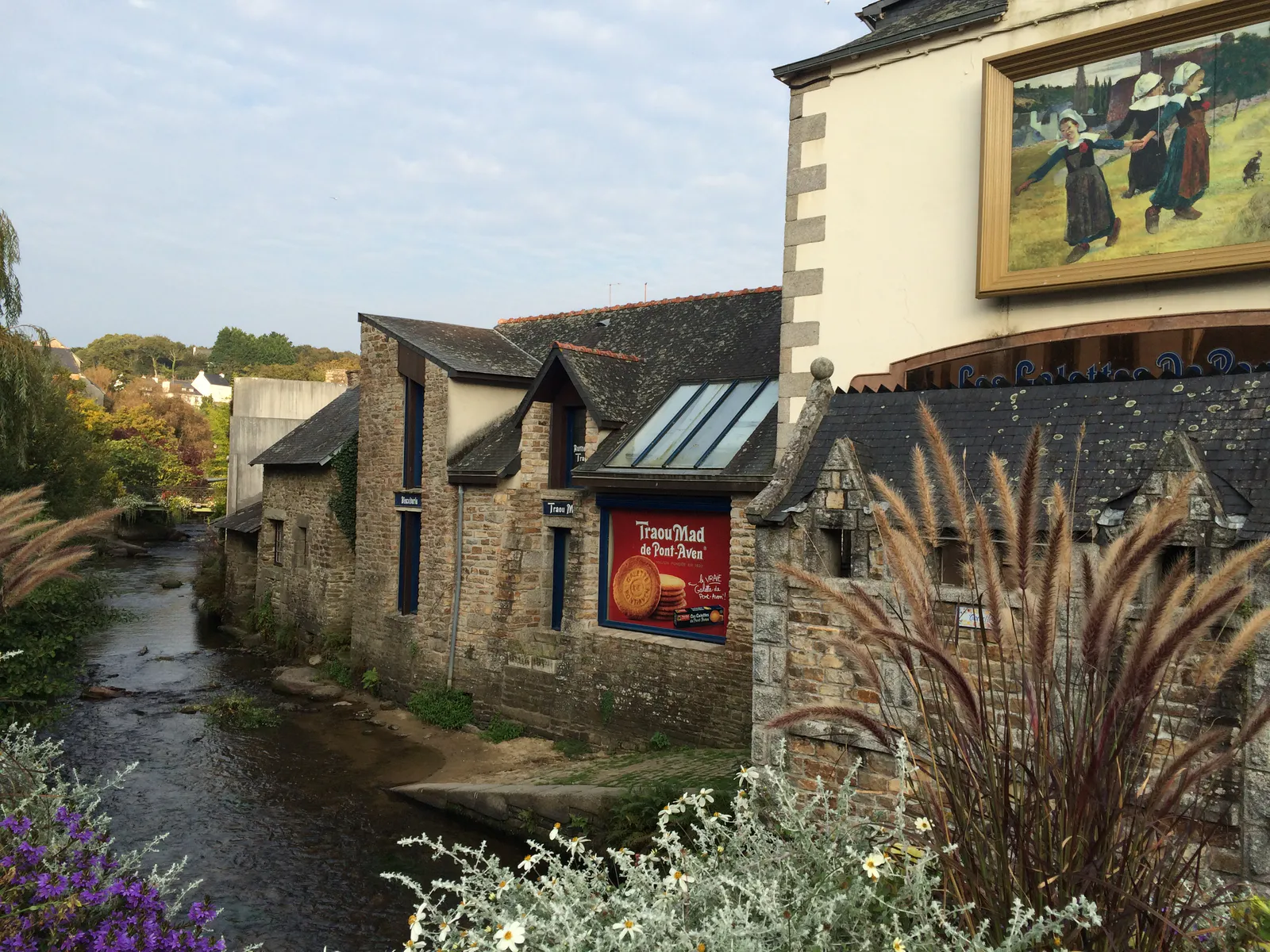 Pont-Aven Biscuit Factory and Mural