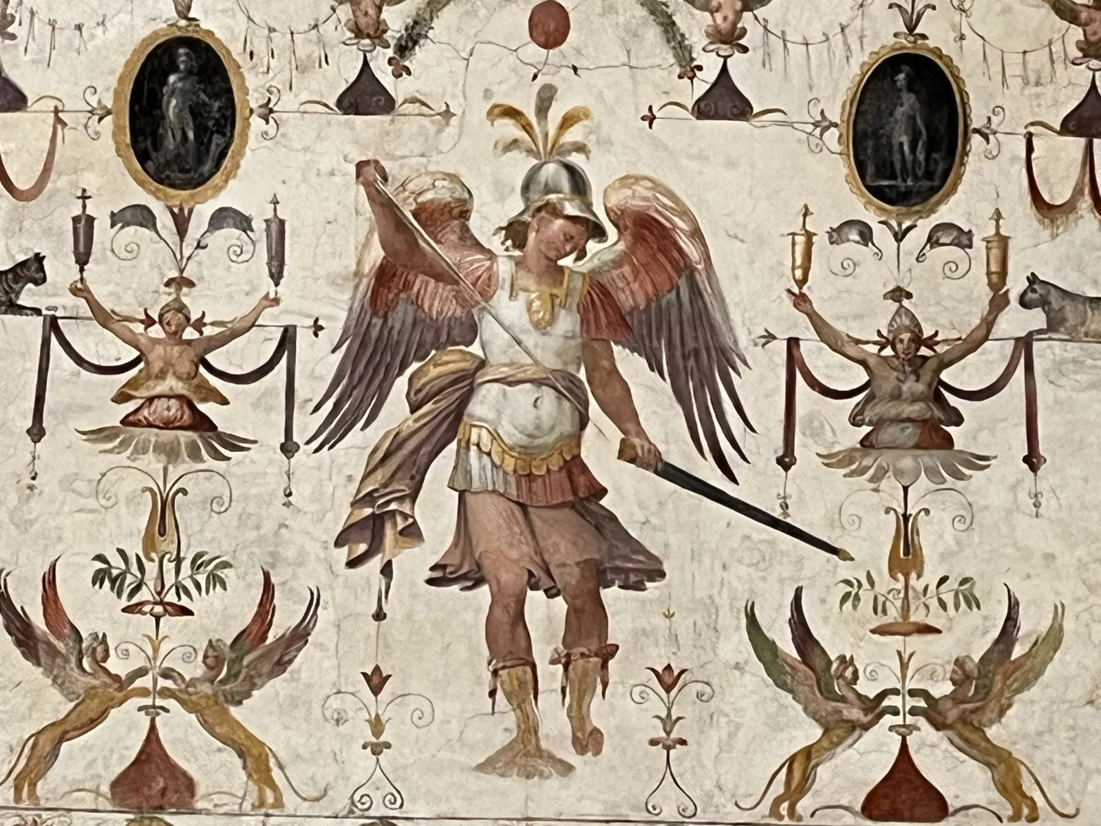 St. Michael and Grotesque Motifs