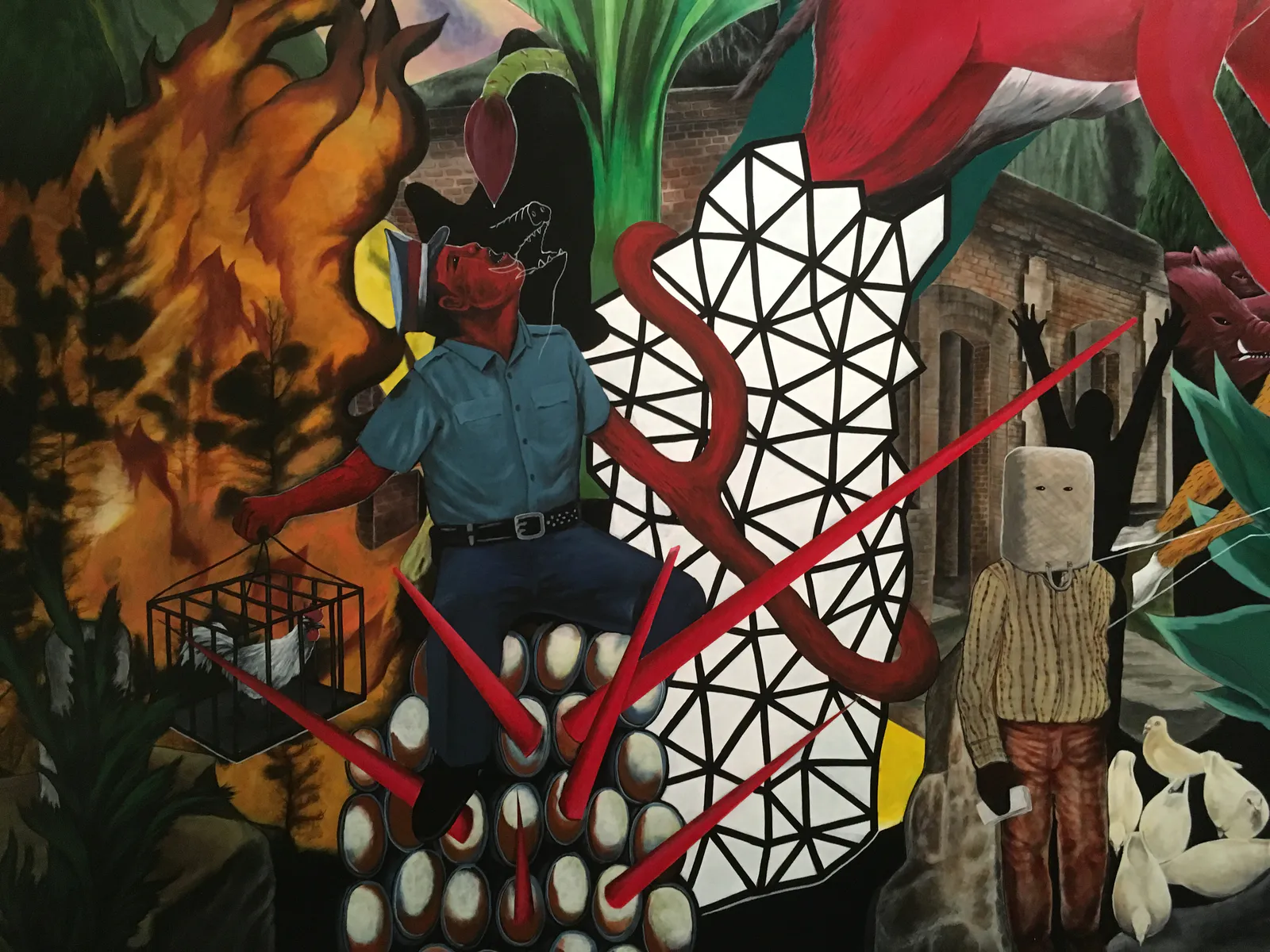 アスワンたちが街へ入る